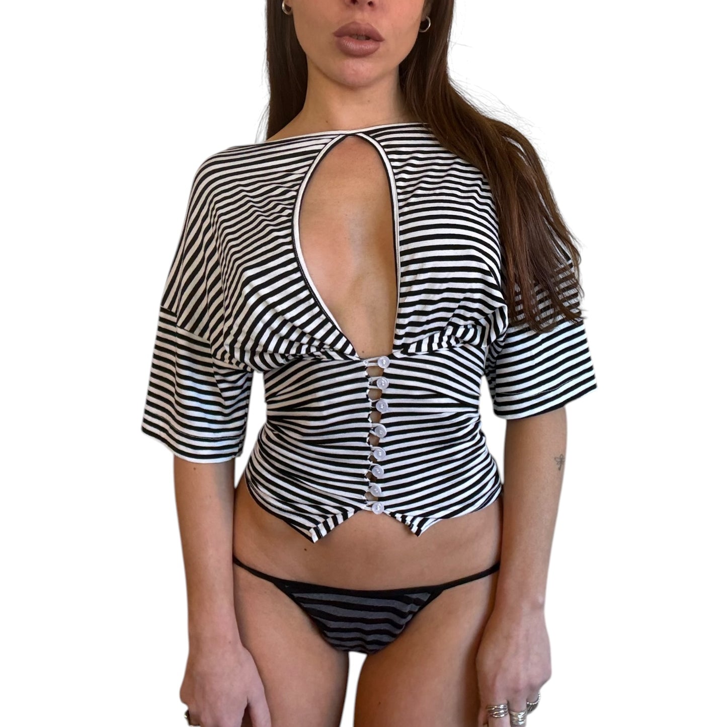 Emma Open Back Top