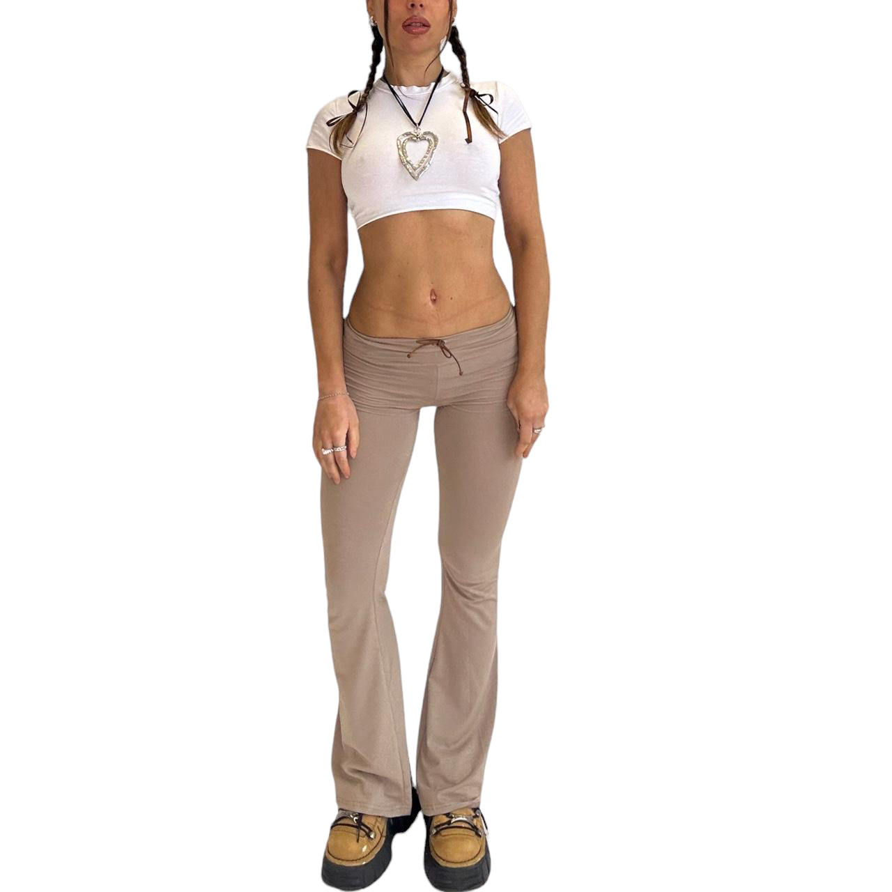 Teddy Tie Flares