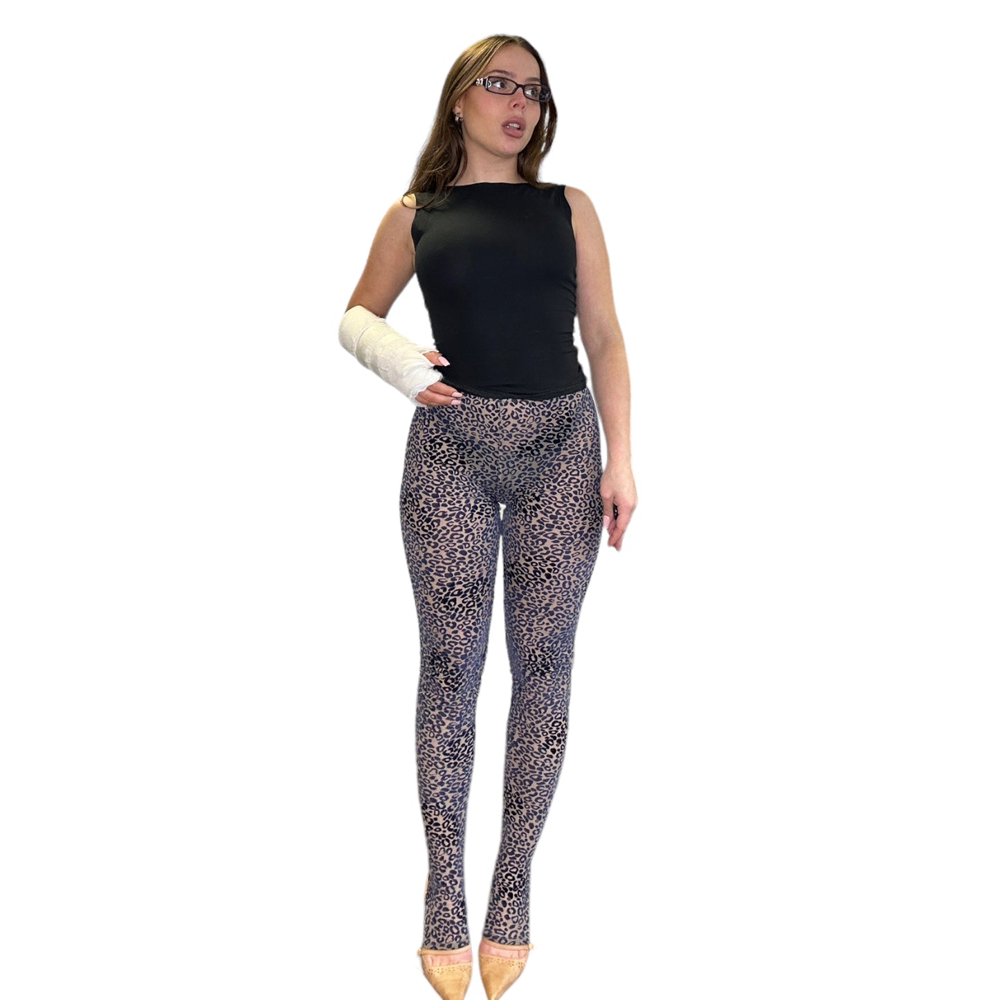 Salma Mini Skirt & Leggings set