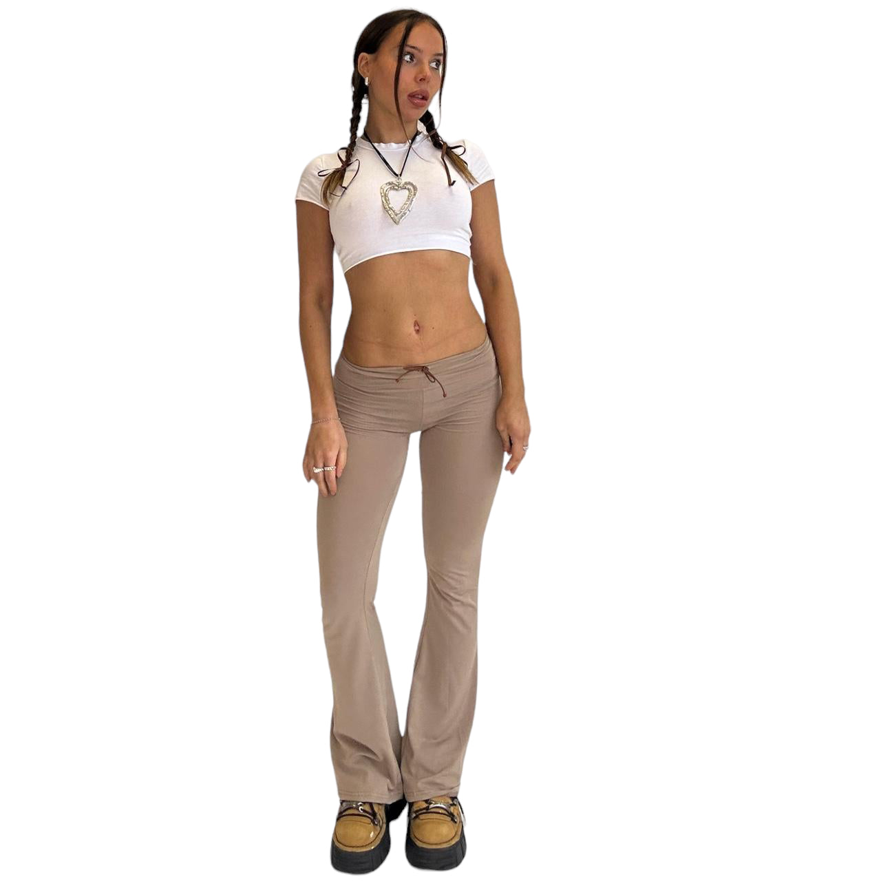Teddy Tie Flares