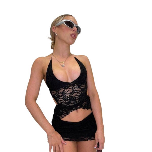Drea Top & Mini Skirt Set