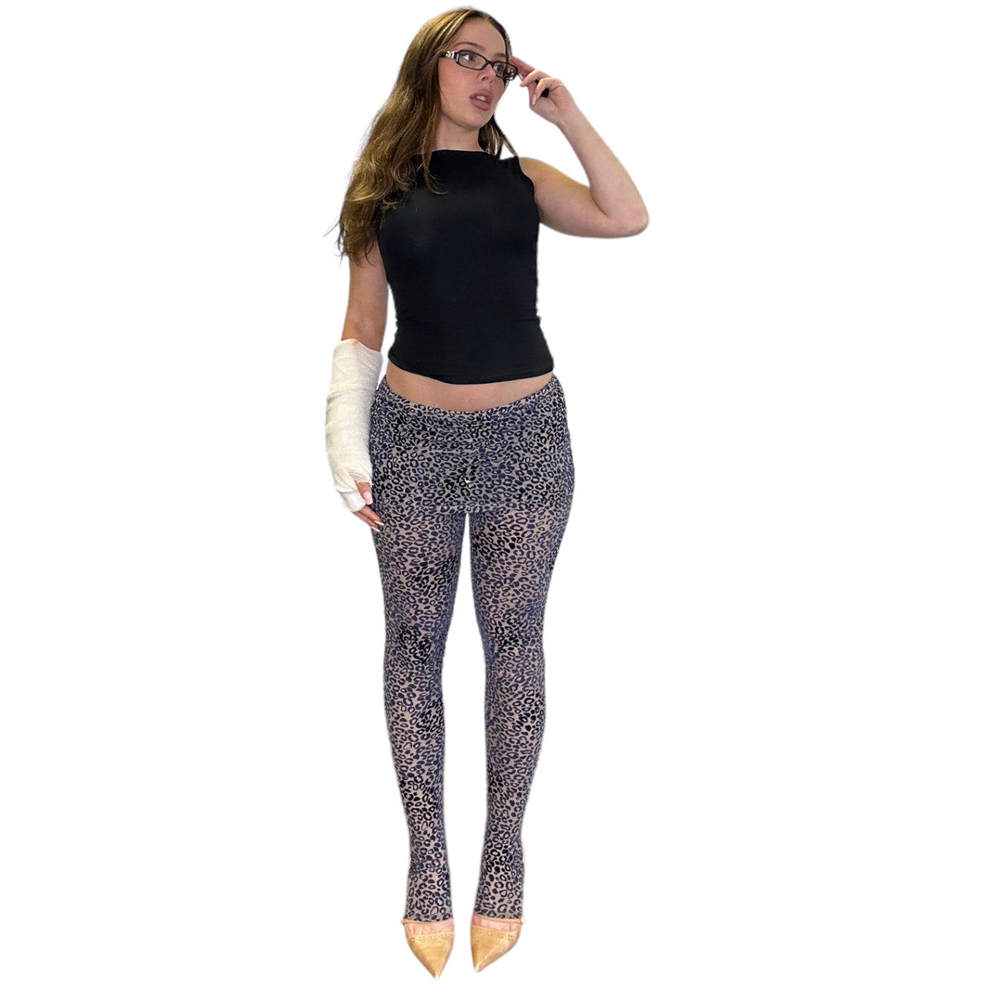 Salma Mini Skirt & Leggings set