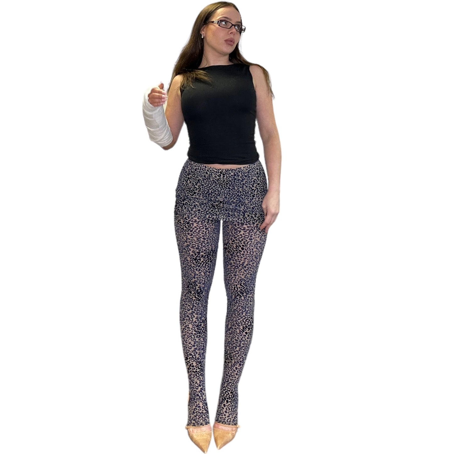 Salma Mini Skirt & Leggings set