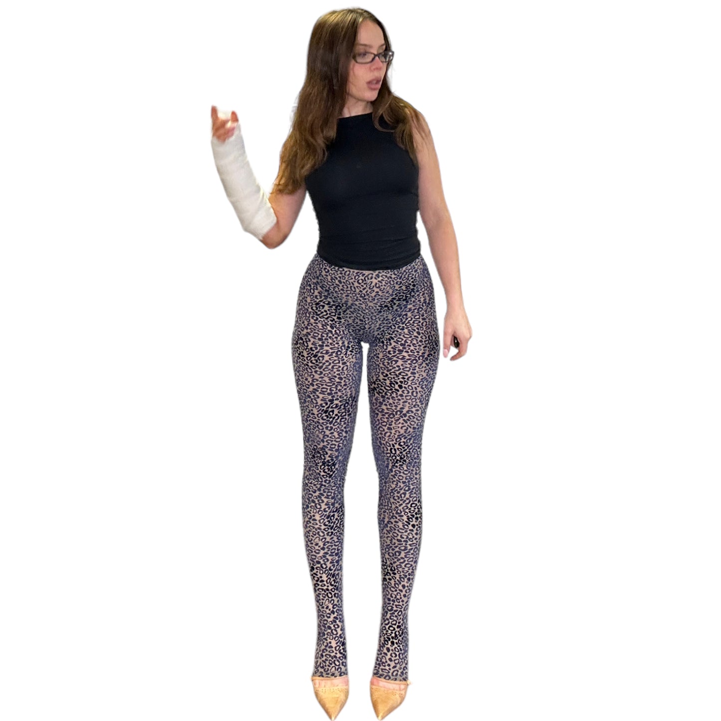 Salma Mini Skirt & Leggings set