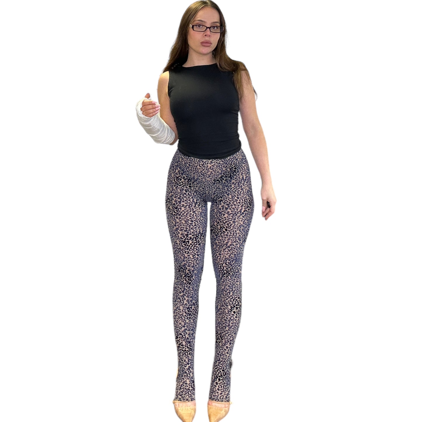Salma Mini Skirt & Leggings set