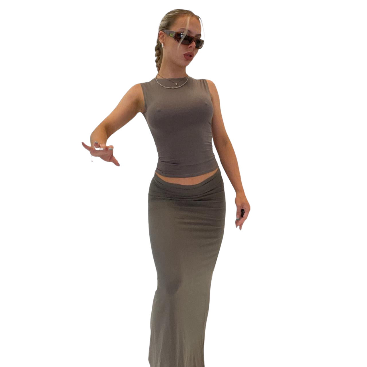 Tera Tank & Maxi Skirt Set