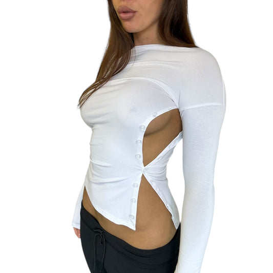 Beau Off Shoulder Long Sleeved Top