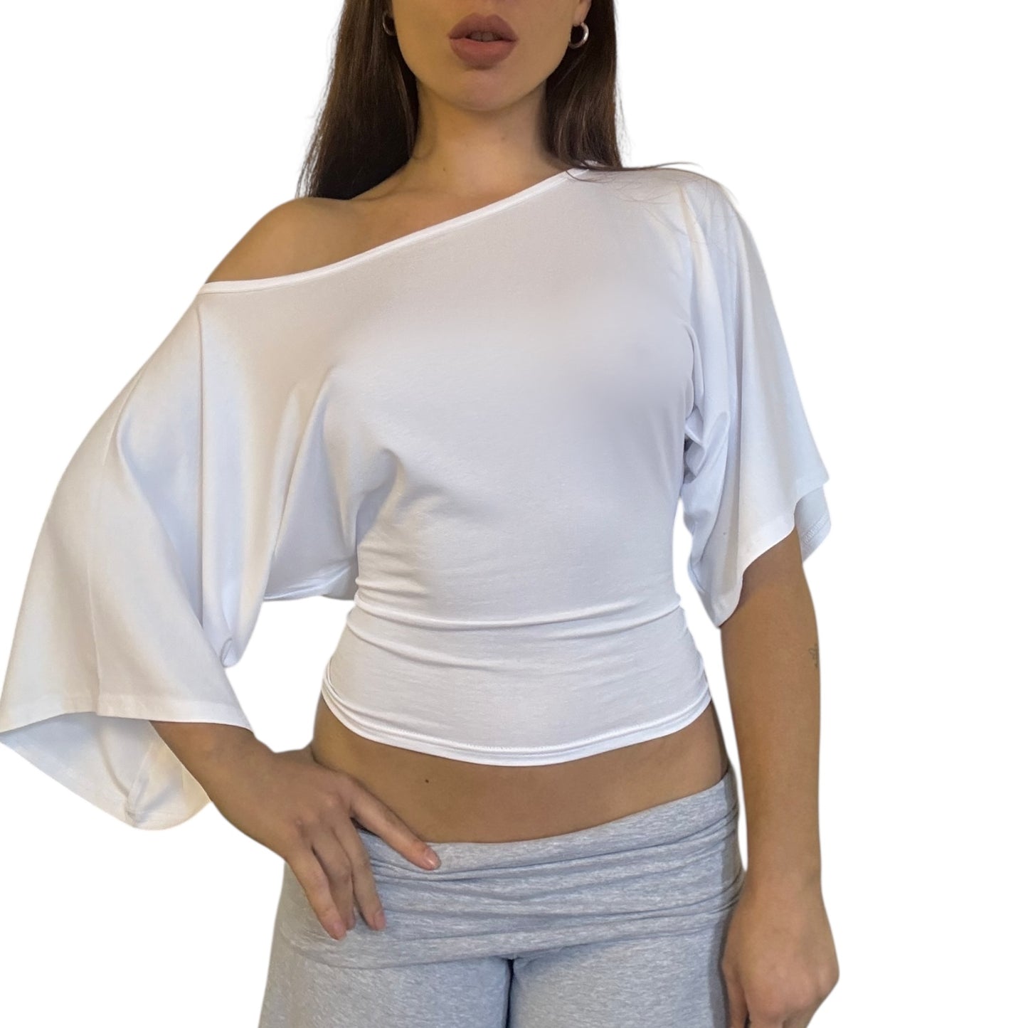 Romy Off Shoulder Backless top