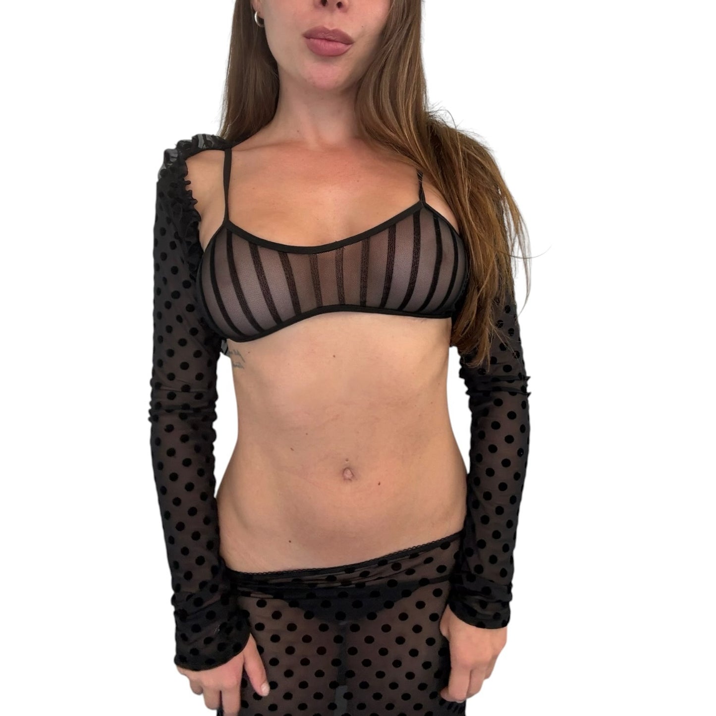 Mimi Bralet - Black stripes
