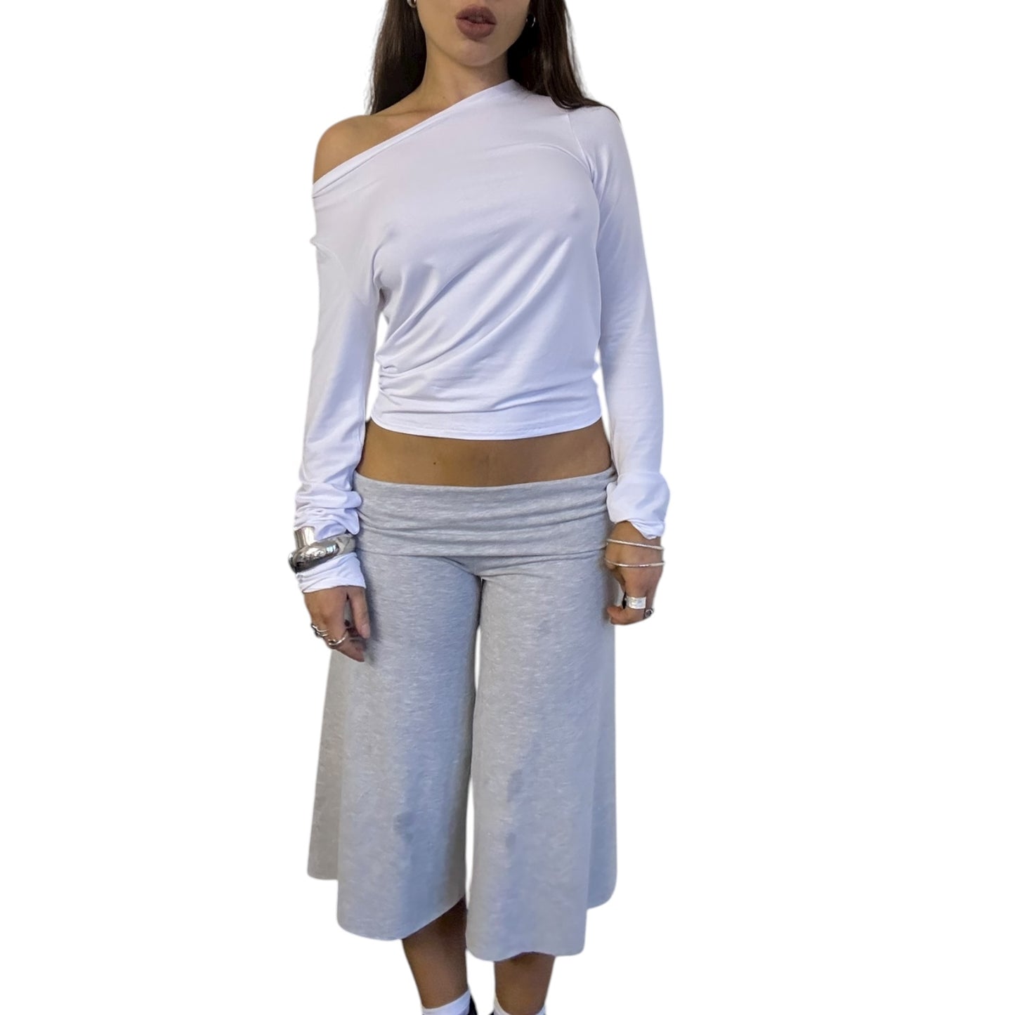 Lune Fold Over Capris