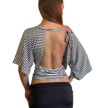 Romy Off Shoulder Backless top