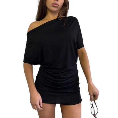 Zita Off Shoulder Mini Dress - Pre order