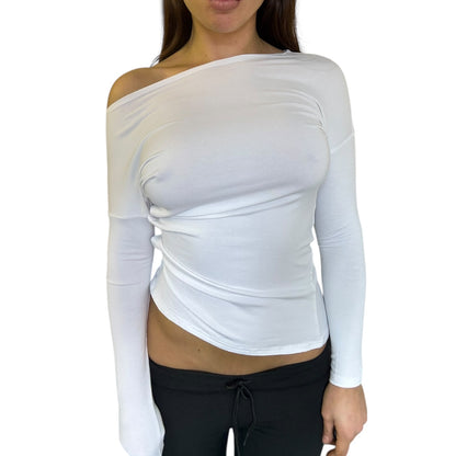 Beau Off Shoulder Long Sleeved Top