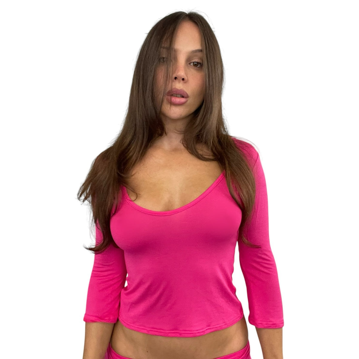Daphne Top - Hot Pink
