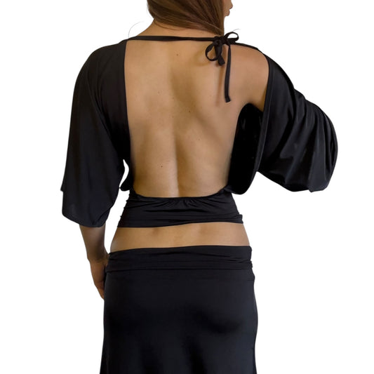 Romy Off Shoulder Backless top