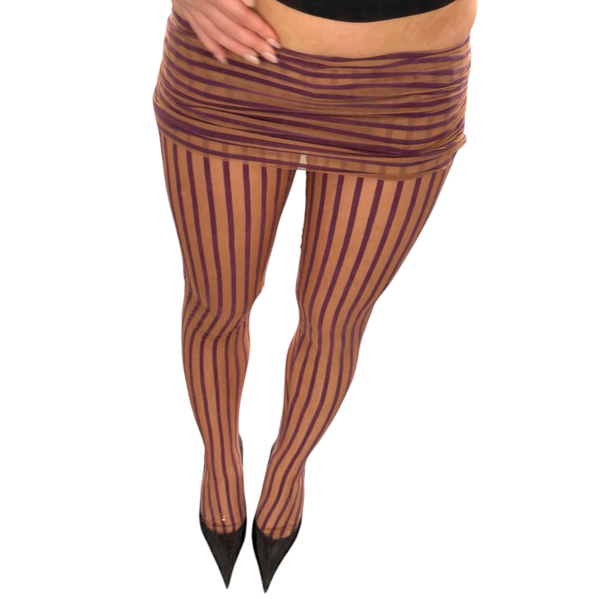 Salma Mini Skirt & Leggings set