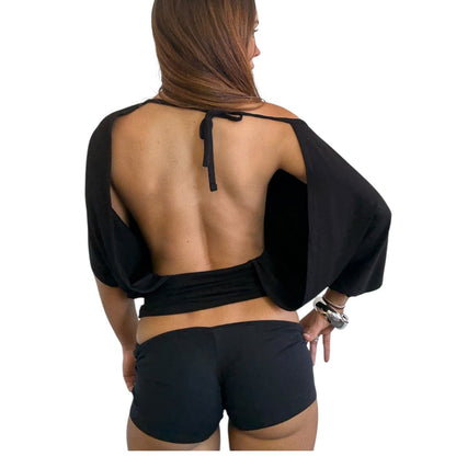 Tula Off Shoulder Top Backless top