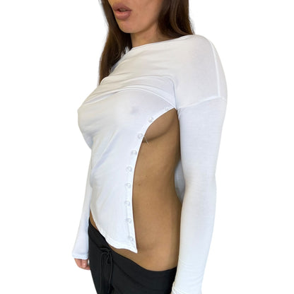 Beau Off Shoulder Long Sleeved Top