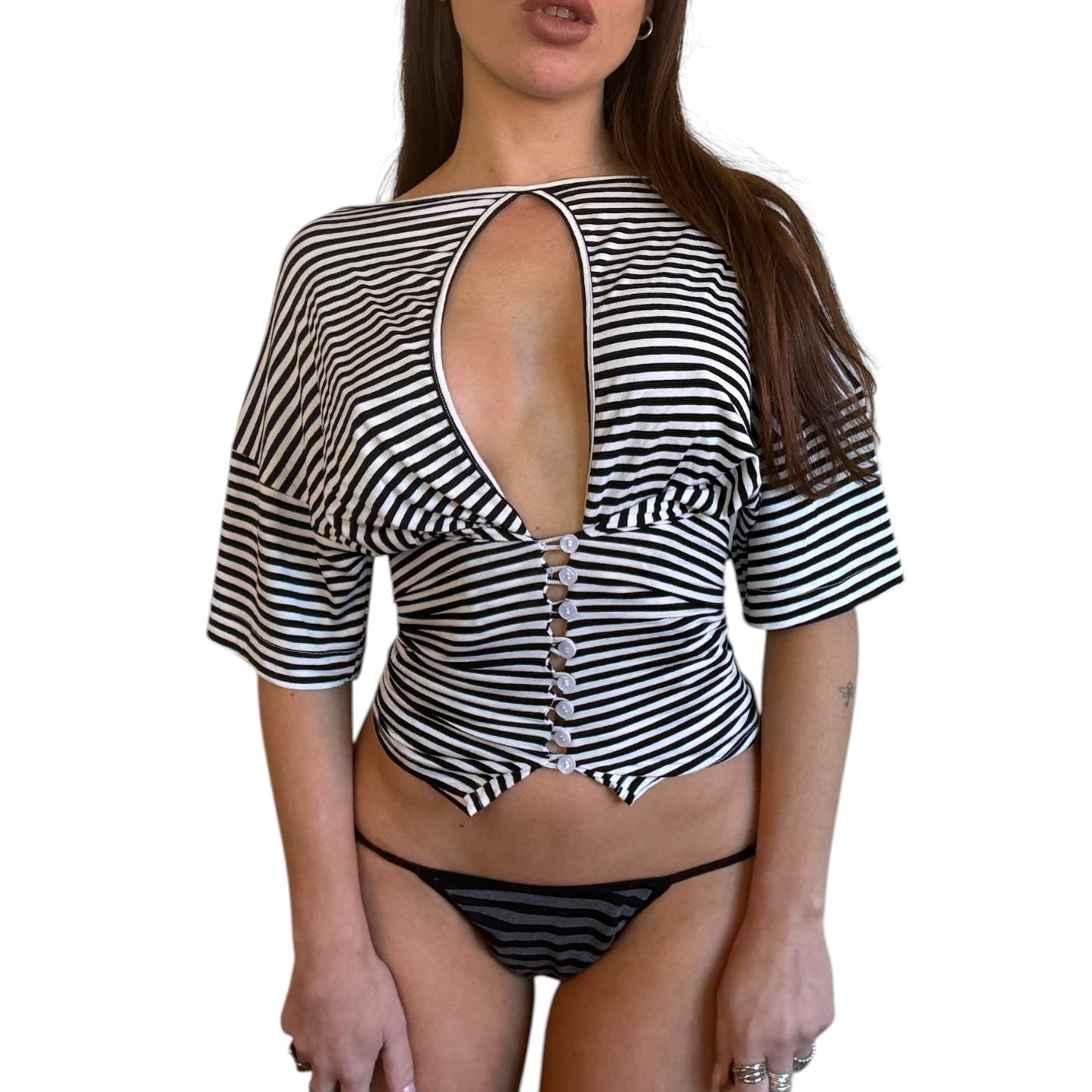 Emma Open Back Top