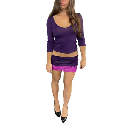Daphne Skirt - Purple