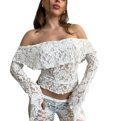 Mia Off Shoulder Lace Top